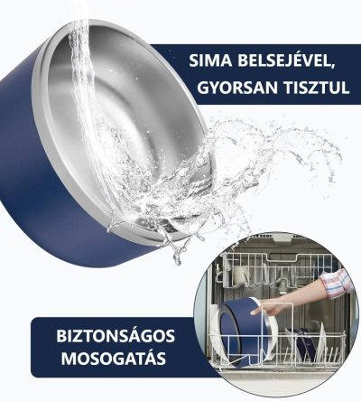 Kutya speciális fém tál 18cm