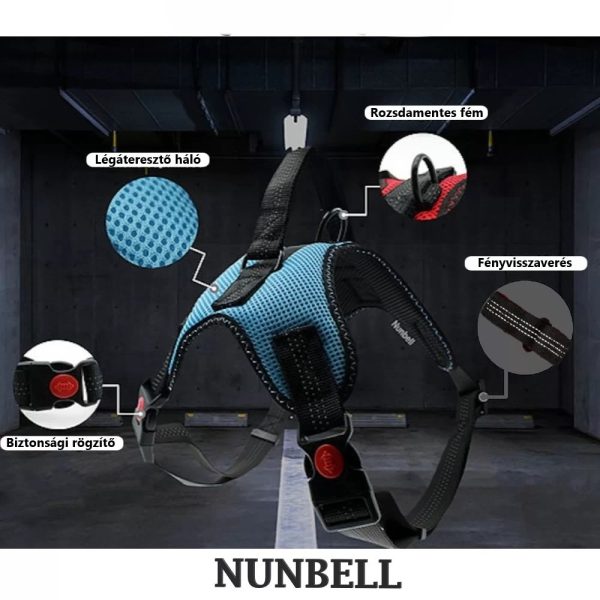 Nunbell Vest Harness Air típusú hám Kutyáknak XS-L - Image 11